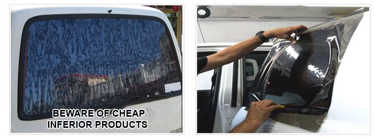 Beware of Inferior Window Tinting- get Klingshield and be sure