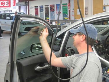 tint a car with Klingshield