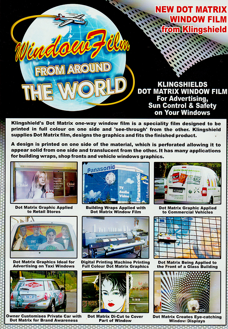 Contra-Vision Dot Matrix Film page 1