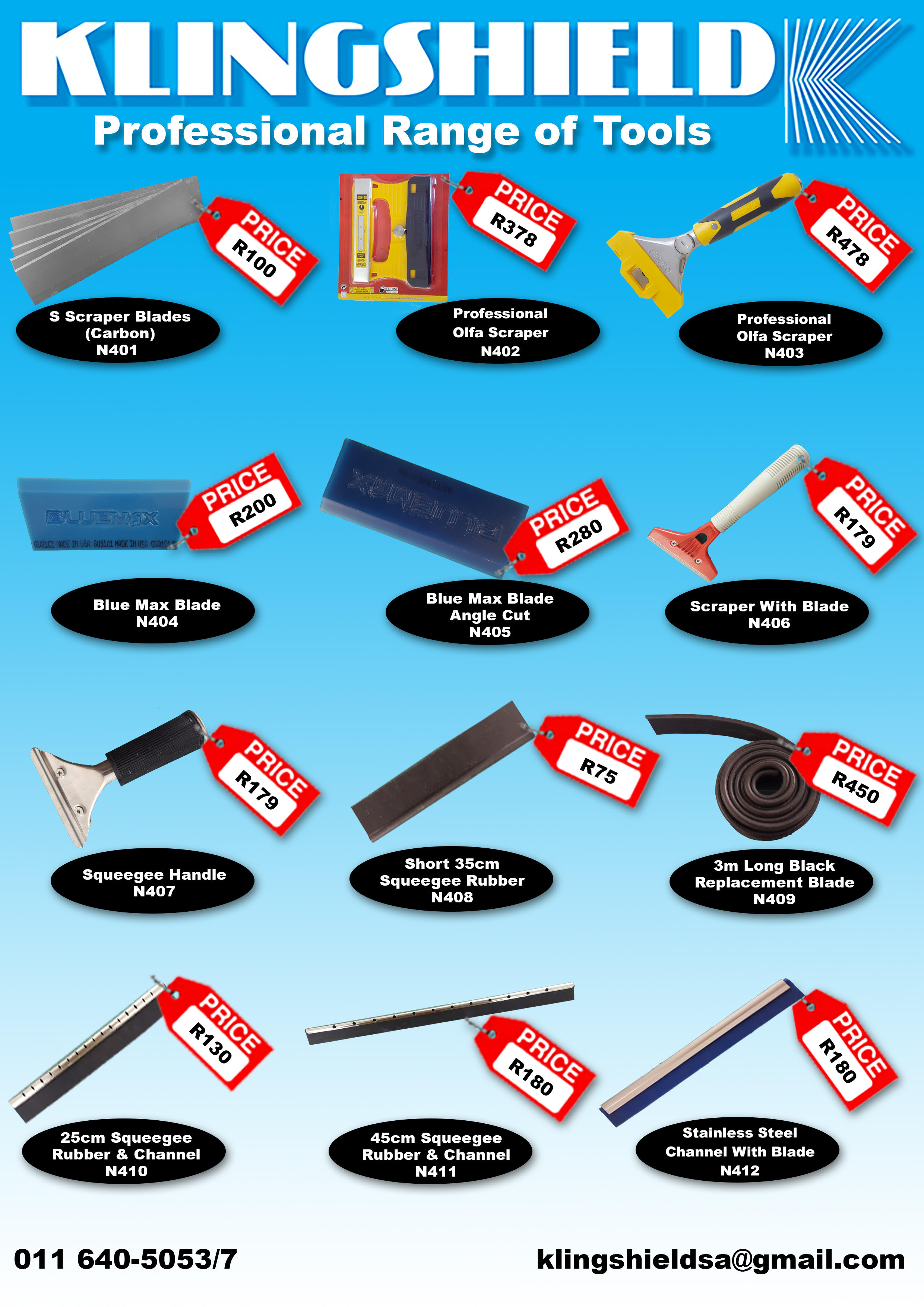 Klingshield Tools Page 5