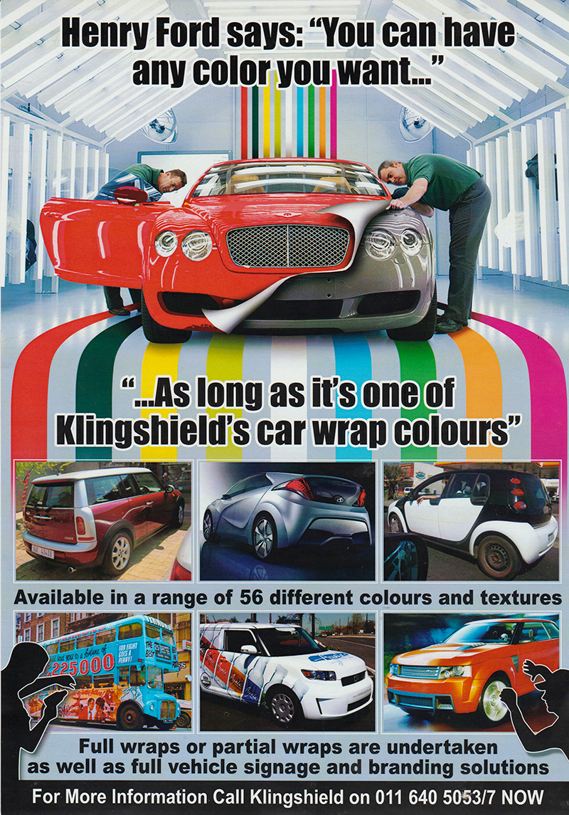 Klingshield Car Wraps 1